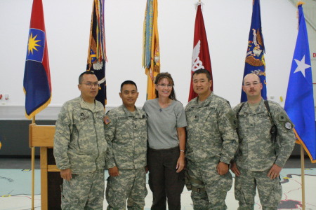 Sarah Palin in Kosovo...Wow!