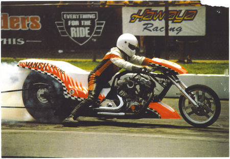 Doug & Julie's first top fuel bike