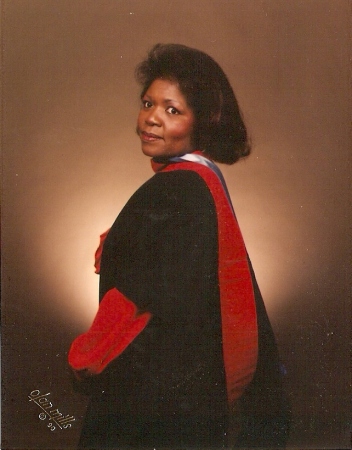 Rev. Jan with her Master Degree