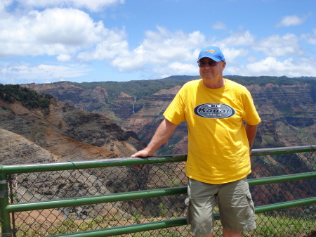 Me, waiting to jump into Waimea Cyn