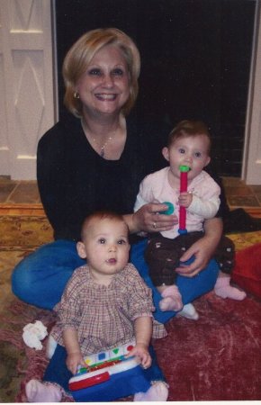 Brenda with grandaughters Audrey and Anna