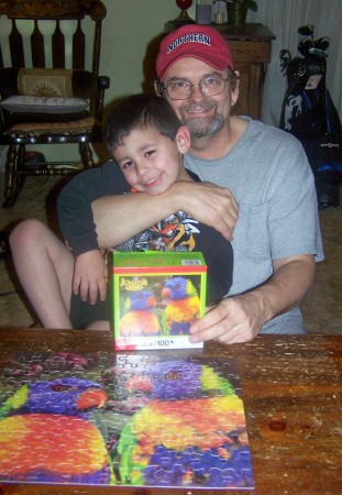 mike and daniel 1st puzzle 2009