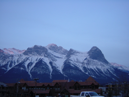 Rundle Range in Canmore