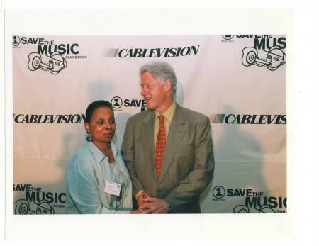 With Pres Clinton