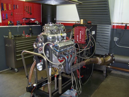 Nova engine on the Dyno at my shop