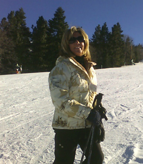 Michele-Big Bear Ski day off