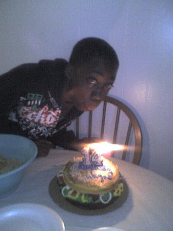 my second son 14 birthday