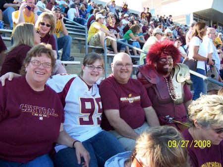 The family and I at a CMU game!