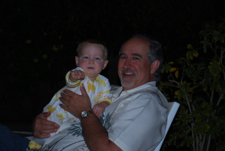 With Grandson Landen