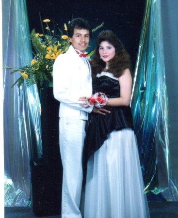 Lupe Loza Senior Prom class of 1987