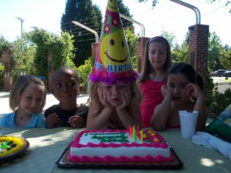 Summer's Birthday Party, April 2009