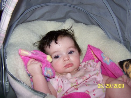 My Grand Daughter Julianne (Julie) 5 months ol