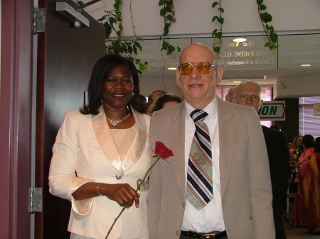 David & Marguerite at Mirror Ceremony