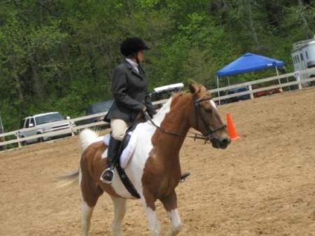 Kathy Competition Riding 2009
