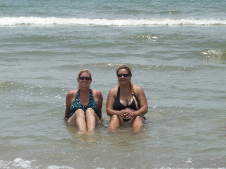 Me and Teresa in Galveston 2009