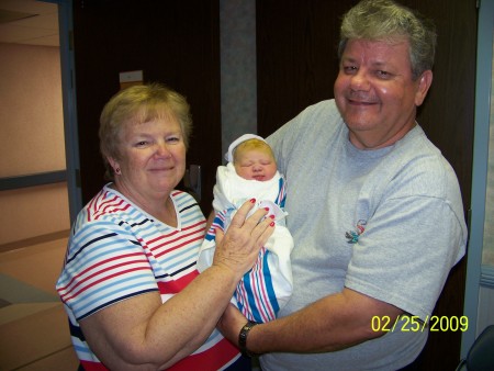 Our new granddaughter, Kayleigh