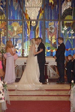 The wedding, April 26, 2008