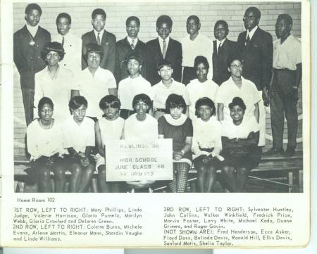 RAWLINGS JR HIGH CLASS OF 1968