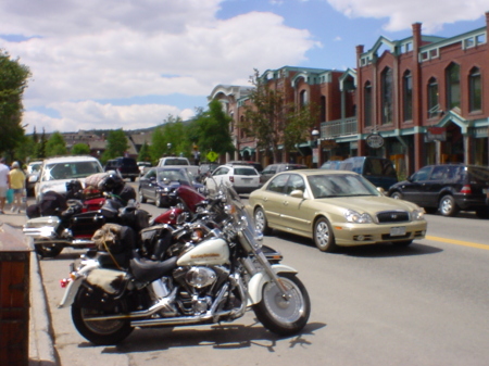 My Harley in Deadwood S.D.