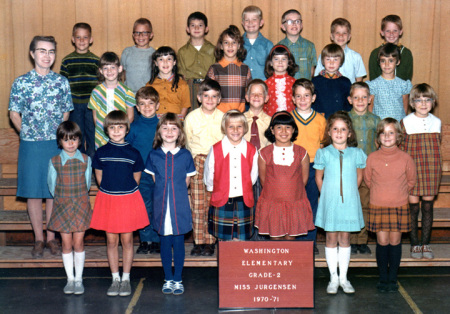 Miss Jurgensen's Class 1970-71 Grade 2