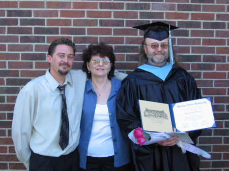 Graduation from Counseling Masters Program