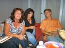 Ellen, Maritza and Mark Langston