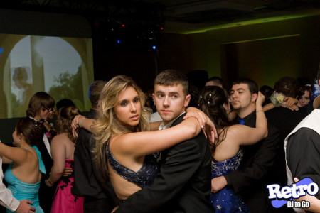 Daughter Mindy and boyfriend Levi at Prom