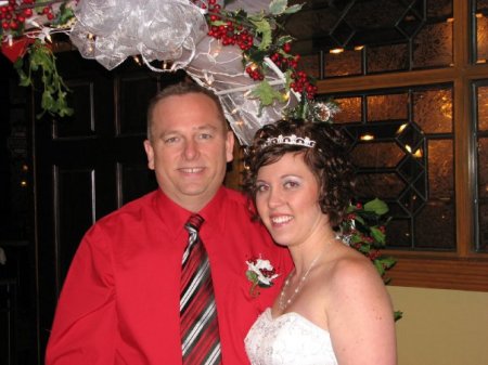 Rachel and I on her Wedding day!