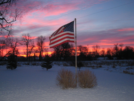 Morning sky - January 2008