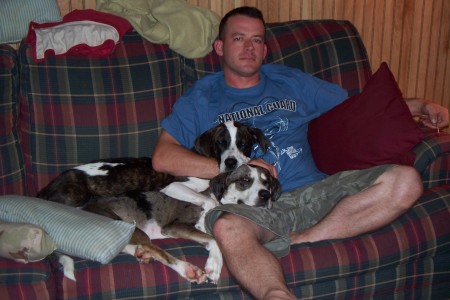 Michael with The Dogs