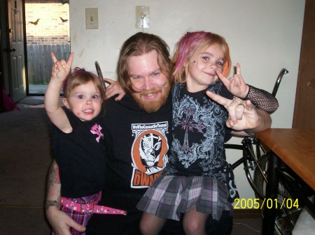 me n' the kids rocking