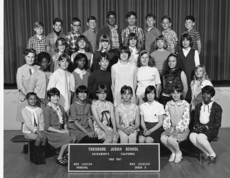 Theodore Judah 1967 - Mrs. Jenkins' 6th grade