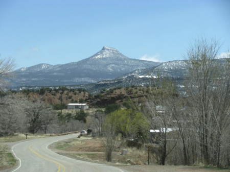 Cerro Pedernal, Jemez Mtns in New Mexico