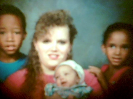 Tami and her babies - long ago