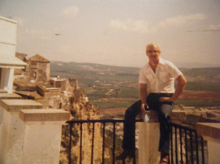 Bob in Arcos de la Frontera