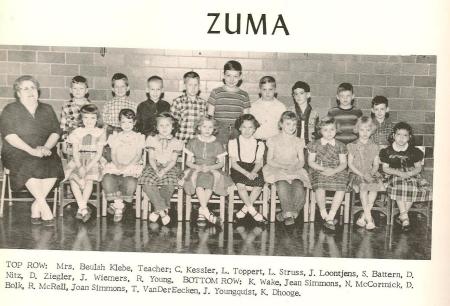 Zuma 1st grade 1957