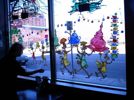 Window Painting at Legends 07