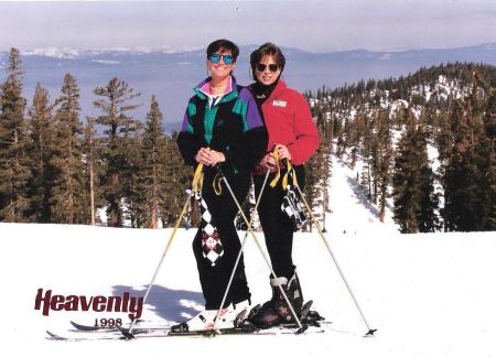 Skiing with Sister Janie