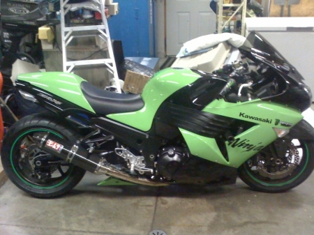 My ZX14 Drag Bike