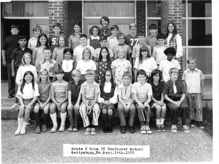 1972 - Keefauver School Grade 6
