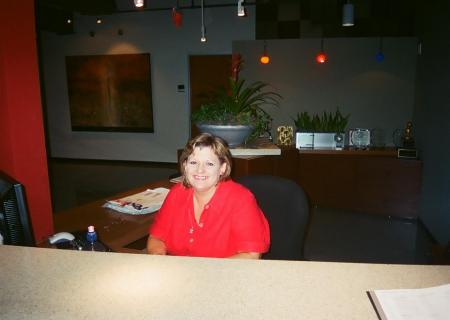 Carol at my Pegasus desk