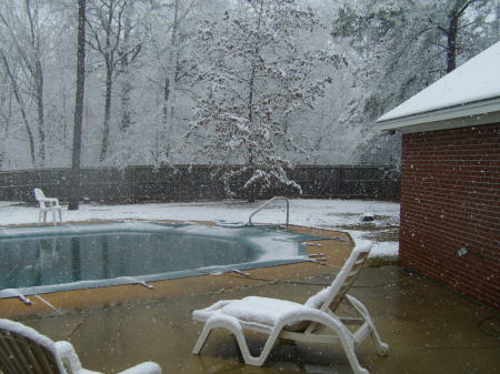 Snow in Alabama-March 1,2009