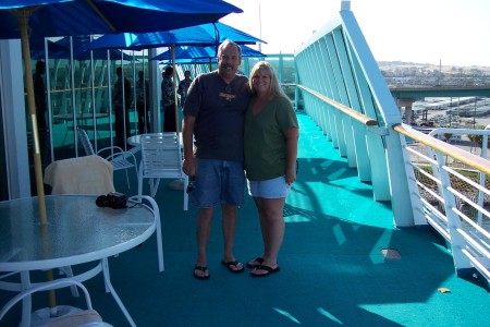 Wife & I on a cruise