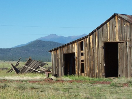 Old barn near Flagstaff,Az.