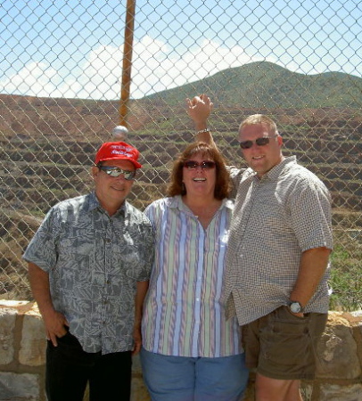 Stan, me and Mike - Bisbee AZ