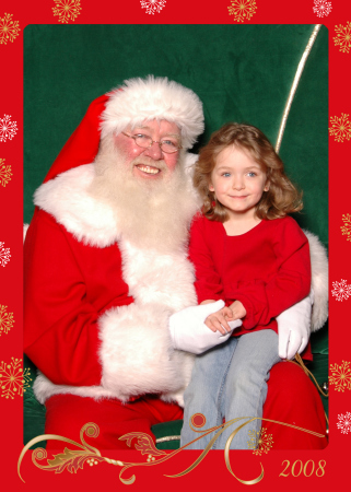Arwen and Santa