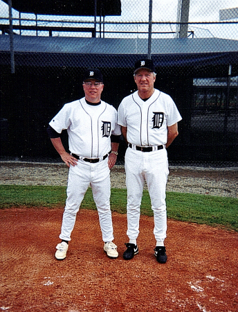 Al Kaline & I at Tigertown