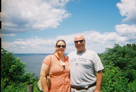 Michelle and I in Sea Cliff