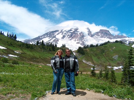 dave&sher at Rainier