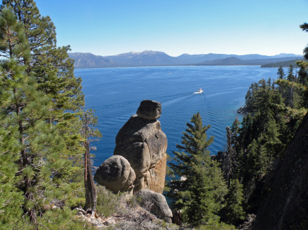 View from Rubicon Trail, Lake Tahoe, CA